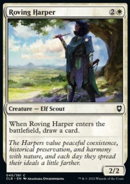 Arpista Itinerante - Leggende di Commander: Battaglia per Baldur’s Gate (Common) [CLB-40]