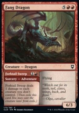 Fang Dragon - Leggende di Commander: Battaglia per Baldur’s Gate (Common) [CLB-173]
