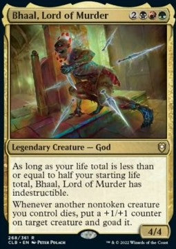 Bhaal, Signore degli Assassini - Leggende di Commander: Battaglia per Baldur’s Gate (Rare) [CLB-268]