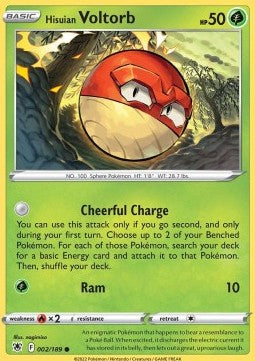 Voltorb di Hisui - Lucentezza Siderale (Common) [ASR-002]