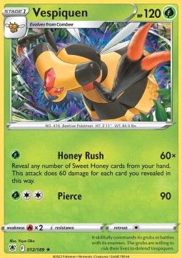 Vespiquen - Lucentezza Siderale (Rare) [ASR-012]