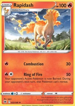 Rapidash - Lucentezza Siderale (Rare) [ASR-022]