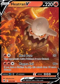 Heatran V - Lucentezza Siderale (Ultra Rare) [ASR-025]