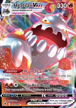 Heatran VMAX - Lucentezza Siderale (Ultra Rare) [ASR-026]