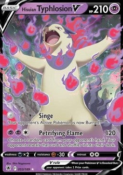 Typhlosion di Hisui V - Lucentezza Siderale (Ultra Rare) [ASR-053]