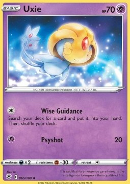 Uxie - Lucentezza Siderale (Uncommon) [ASR-065]