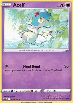 Azelf - Lucentezza Siderale (Uncommon) [ASR-067]