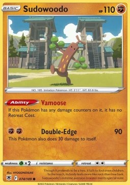 Sudowoodo - Lucentezza Siderale (Common) [ASR-074]