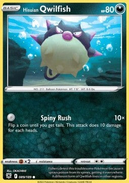 Qwilfish di Hisui - Lucentezza Siderale (Common) [ASR-089]