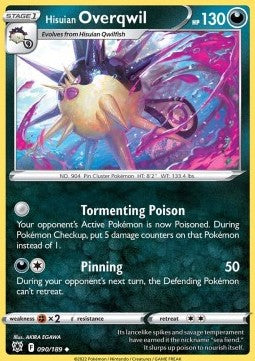 Overqwil di Hisui - Lucentezza Siderale (Uncommon) [ASR-090]