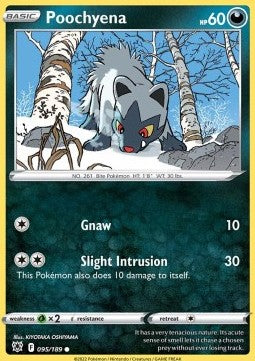 Poochyena - Lucentezza Siderale (Common) [ASR-095]