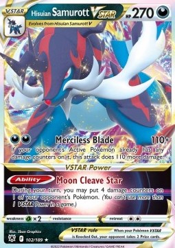 Samurott di Hisui V ASTRO - Lucentezza Siderale (Ultra Rare) [ASR-102]