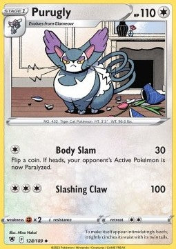 Purugly - Lucentezza Siderale (Uncommon) [ASR-128]