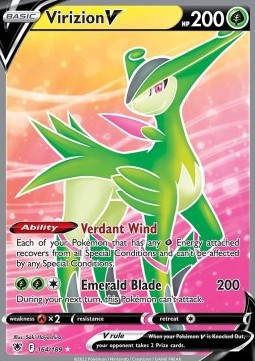 Virizion V - Lucentezza Siderale (Ultra Rare) [ASR-164]