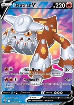 Heatran V - Lucentezza Siderale (Ultra Rare) [ASR-165]