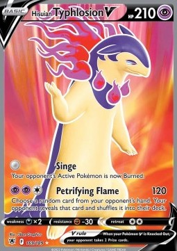 Typhlosion di Hisui V - Lucentezza Siderale (Ultra Rare) [ASR-169]