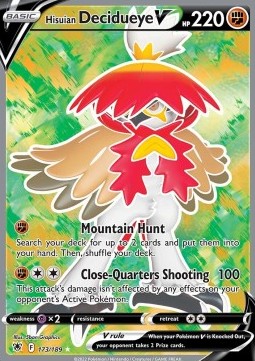 Decidueye di Hisui V - Lucentezza Siderale (Ultra Rare) [ASR-173]