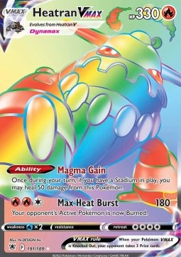 Heatran VMAX - Lucentezza Siderale (Secret Rare) [ASR-191]