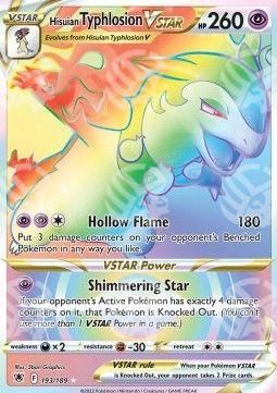 Typhlosion di Hisui V ASTRO - Lucentezza Siderale (Secret Rare) [ASR-193]