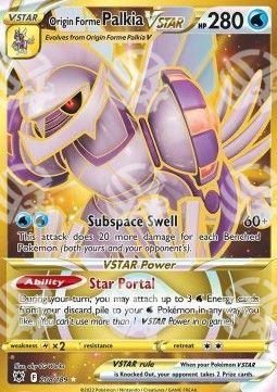 Palkia Originale V ASTRO - Lucentezza Siderale (Secret Rare) [ASR-208]