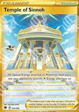Tempio di Sinnoh - Lucentezza Siderale (Secret Rare) [ASR-214]