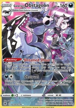 Obstagoon di Galar - Lucentezza Siderale (Holo Rare) [ASR-TG10]