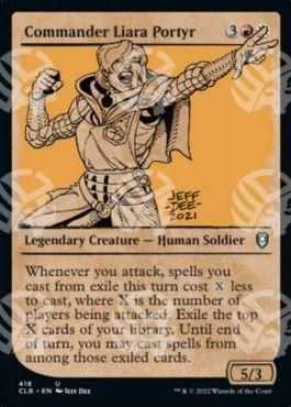 Comandante Liara Portyr - Leggende di Commander: Battaglia per Baldur’s Gate: Extras (Uncommon) [XCLB-418]