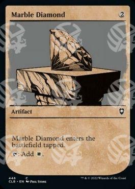 Diamante del Marmo - Leggende di Commander: Battaglia per Baldur’s Gate: Extras (Common) [XCLB-446]