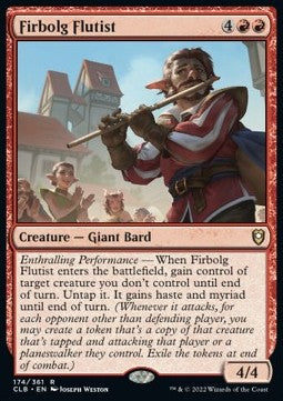 Flautista Firbolg - Leggende di Commander: Battaglia per Baldur’s Gate (Rare) [CLB-174]
