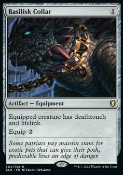 Collare del Basilisco - Leggende di Commander: Battaglia per Baldur’s Gate (Rare) [CLB-300]