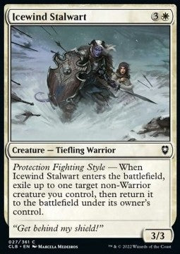 Prode di Vento Gelido - Leggende di Commander: Battaglia per Baldur’s Gate (Common) [CLB-27]