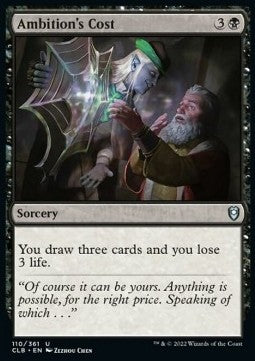 Costo dell'Ambizione - Leggende di Commander: Battaglia per Baldur’s Gate (Uncommon) [CLB-110]