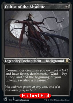 Cultista dell'Assoluto - Leggende di Commander: Battaglia per Baldur’s Gate: Extras (Rare) [XCLB-495]