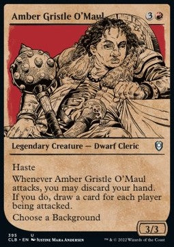 Amber Gristle O'Maul - Leggende di Commander: Battaglia per Baldur’s Gate: Extras (Uncommon) [XCLB-395]