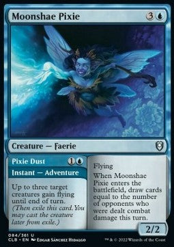 Moonshae Pixie - Leggende di Commander: Battaglia per Baldur’s Gate (Uncommon) [CLB-84]