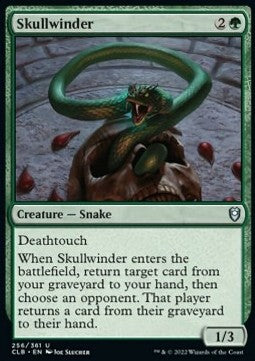 Crotalo dei Teschi - Leggende di Commander: Battaglia per Baldur’s Gate (Uncommon) [CLB-256]