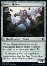 Golem Meteora - Leggende di Commander: Battaglia per Baldur’s Gate (Uncommon) [CLB-323]