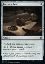 Sigillo del Patriar - Leggende di Commander: Battaglia per Baldur’s Gate (Uncommon) [CLB-332]