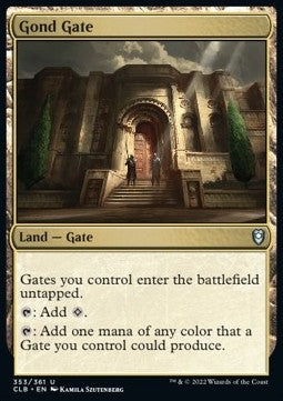 Porta di Gond - Leggende di Commander: Battaglia per Baldur’s Gate (Uncommon) [CLB-353]