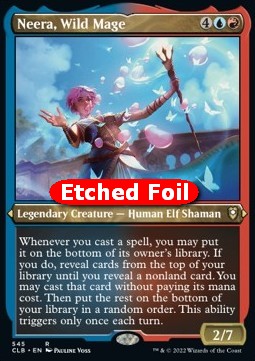 Neera, Maga Selvaggia - Leggende di Commander: Battaglia per Baldur’s Gate: Extras (Rare) [XCLB-545]