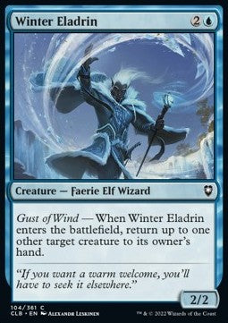 Eladrin dell'Inverno - Leggende di Commander: Battaglia per Baldur’s Gate (Common) [CLB-104]