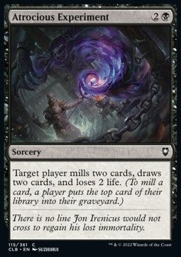 Esperimento Atroce - Leggende di Commander: Battaglia per Baldur’s Gate (Common) [CLB-115]