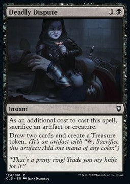 Disputa Mortale - Leggende di Commander: Battaglia per Baldur’s Gate (Common) [CLB-124]