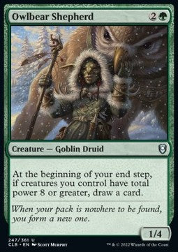 Pastora di Orsigufo - Leggende di Commander: Battaglia per Baldur’s Gate (Uncommon) [CLB-247]