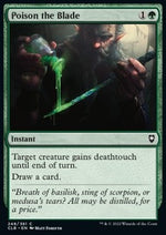 Avvelenare la Lama - Leggende di Commander: Battaglia per Baldur’s Gate (Common) [CLB-248]