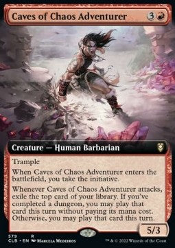 Avventuriera delle Caverne del Caos - Leggende di Commander: Battaglia per Baldur’s Gate: Extras (Rare) [XCLB-579]