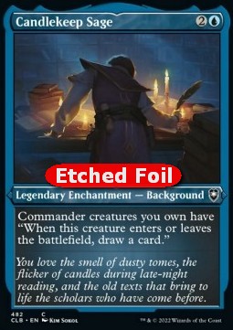 Sapiente di Candlekeep - Leggende di Commander: Battaglia per Baldur’s Gate: Extras (Common) [XCLB-482]