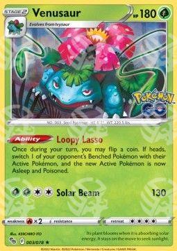 Venusaur - Pokémon GO (Holo Rare) [PGO-003]