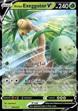 Exeggutor di Alola V - Pokémon GO (Ultra Rare) [PGO-005]