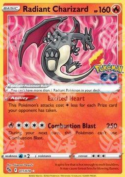 Charizard Lucente - Pokémon GO (Ultra Rare) [PGO-011]